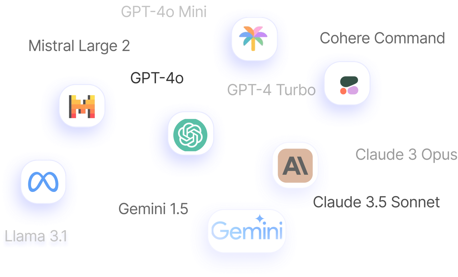 LLM model options