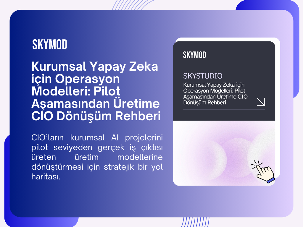 Kurumsal AI CIO'lar İçin Yapay Zeka Dönüşüm Rehberi